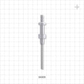 OneShot™ IMA Style Single-Use Filling Needle, Barbed - 4 mm Needle ID; Fits 3/16 inch ID Tubing (0.188 inch, 4.76 mm) - 34305