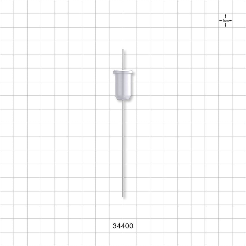 OneShot™ Bausch and Ströbel Style Single-Use Filling Needle, Non-Barbed - 0.8 mm Needle ID; Fits 1/32 inch ID Tubing (0.031 inch, 0.79 mm) - 34400