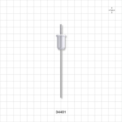 OneShot™ Bausch and Ströbel Style Single-Use Filling Needle, Barbed - 1.6 mm Needle ID; Fits 1/16 inch ID Tubing (0.063 inch, 1.59 mm) - 34401