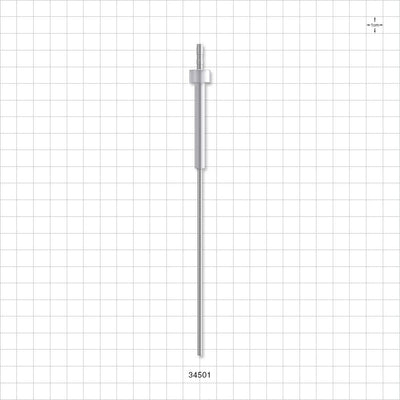 OneShot™ Syntegon PreVAS Style Single-Use Filling Needle, Barbed - 2.1 mm Needle ID; Fits 1/8 inch ID Tubing (0.125 inch, 3.18 mm) - 34501