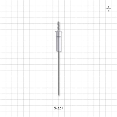 OneShot™ Cytiva Style Single-Use Filling Needle, Barbed - 2 mm Needle ID; Fits 1/8 inch ID Tubing (0.125 inch, 3.18 mm) - 34601