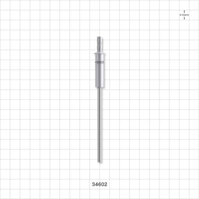OneShot™ Cytiva Style Single-Use Filling Needle, Barbed - 3 mm Needle ID; Fits 1/8 inch ID Tubing (0.125 inch, 3.18 mm) - 34602