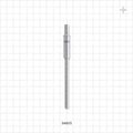 OneShot™ Cytiva Style Single-Use Filling Needle, Barbed - 4 mm Needle ID; Fits 3/16 inch ID Tubing (0.188 inch, 4.76 mm) - 34603