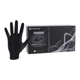 Pro2 Solutions, Inc -Carbon Nitrile Exam Gloves Small Black Non-Sterile, 10 BX/CA CR3236