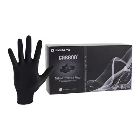 Pro2 Solutions, Inc -Carbon Nitrile Exam Gloves Small Black Non-Sterile, 10 BX/CA CR3236