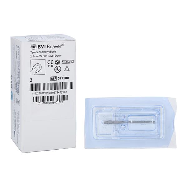 Beaver-Visitec Steel Sterile Tympanoplasty Blade - 377200