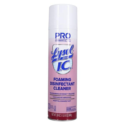 Sultan Healthcare Inc Cleaner & Disinfectant Surface Foam Lysol IC Aerosol Can Fresh Scent 24 oz Ea, 12 EA/CA - 0095524FG
