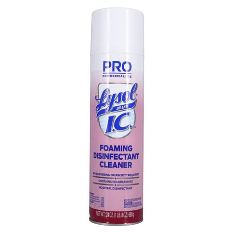 Sultan Healthcare Inc Cleaner & Disinfectant Surface Foam Lysol IC Aerosol Can Fresh Scent 24 oz Ea, 12 EA/CA - 0095524FG
