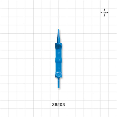 Guide Wire Advancer, Blue - 0.039 inch - 0.044 inch ID (1 mm - 1.12 mm); Fits 0.038 inch Guide Wires (0.97 mm) - 36203