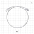 Bonded Braided High-Pressure Extension Line, Female Luer Lock to Male Luer Lock - 0.069 inch ID x 0.139 inch OD (1.8 mm x 3.5 mm); 20 inch (508 mm); 1200 psi - 36222