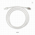 Bonded Braided High-Pressure Extension Line, Female Luer Lock to Rotating Male Luer Lock - 0.071 inch ID x 0.144 inch OD (1.8 mm x 3.7 mm); 48 inch (1219 mm); 1200 psi - 36230