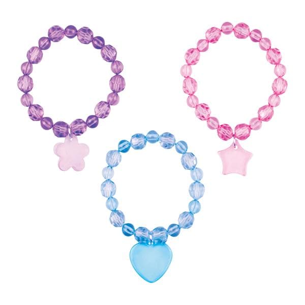 Office Supplies & Practice Mkt Charm Bracelets Assorted 24/Package - S1564