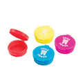 Office Supplies & Practice Mkt Tooth Saver Plastic 1.75 in Assorted Colors With Flip-Up Lid 100/Bag - ND6