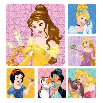 Office Supplies & Practice Mkt Stickers 2.5 in x 2.5 in Princess Dance Assorted 100/Rl - PS183