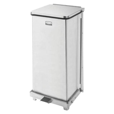 Newell Brands Dist. LLC Square Step Can Stainless Steel 6.5 Gallon Each - FGST12SSPL