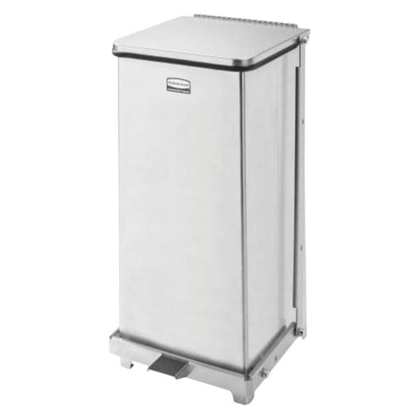 Newell Brands Dist. LLC Square Step Can Stainless Steel 6.5 Gallon Each - FGST12SSPL
