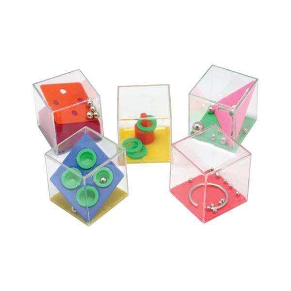 Office Supplies & Practice Mkt Toy Cube Puzzle Assorted Colors 2 in Plastic 24/Package - PG24