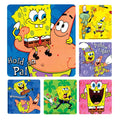 Office Supplies & Practice Mkt Stickers 2.5 in x 2.5 in Spongebob 2 Assorted 100/Rl - PS269