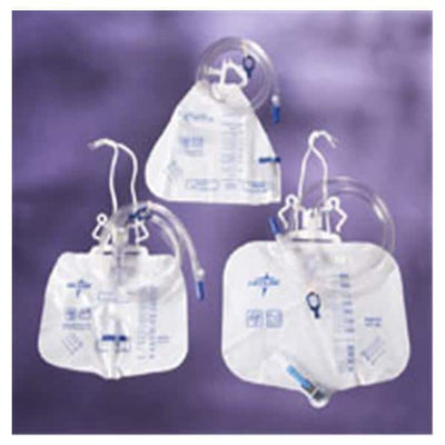 Medline Industries Inc Urinary Drainage Bag 2000mL Disposable Anti-Reflux Valve - DYND15210