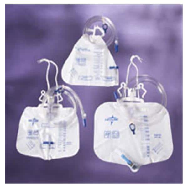 Medline Industries Inc Urinary Drainage Bag 2000mL Disposable Anti-Reflux Valve - DYND15210
