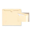 S&W Manufacturing a Smead Co 11Pt Top Tab Manila Pocket Folder Expandable 50/Box - 2-4915