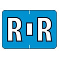 Arden Label, Inc Colwell Jewel Tone "R" Blue Labels 1.5"x1" 500/Rl - JT1000-R