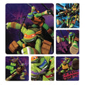 Office Supplies & Practice Mkt Stickers 2.5 in x 2.5 in Teenage Mutant Ninja Turtles Assorted 100/Rl - PS549