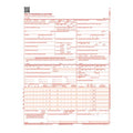 Office Supplies & Practice Mkt Insurance Claim Forms CMS-1500 2012 Laser Cut 8.5 in x 11 in White 1000/Package - CMS12LC1