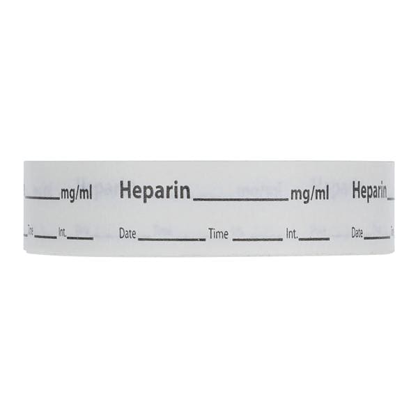 Precision Dynamics Corp. Anesthesia Tape DTI Heparin mg/ml White 1/2x500" 333/ROLL - AN-10