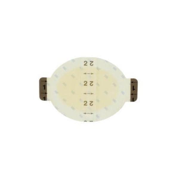 3M Medical Products Tegaderm Hydrocolloid Dressing 4x4-3/4" Sterile Oval Thin Adhesive Trans Abs LF, 10 BX/CA - 90021