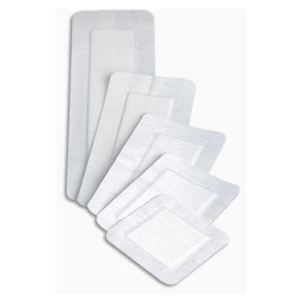 Deroyal Industries Inc Covaderm Fabric Tape Island Dressing 4x10" 12 Ply Sterile Non-Adherent LF - 46-004-1