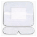 Deroyal Industries Inc Covaderm Plus V.A.D. PU Flm Vascular Access Dressing 4x4 MltLyr Strl NAdhr LF, 8 BX/CA - 46-405