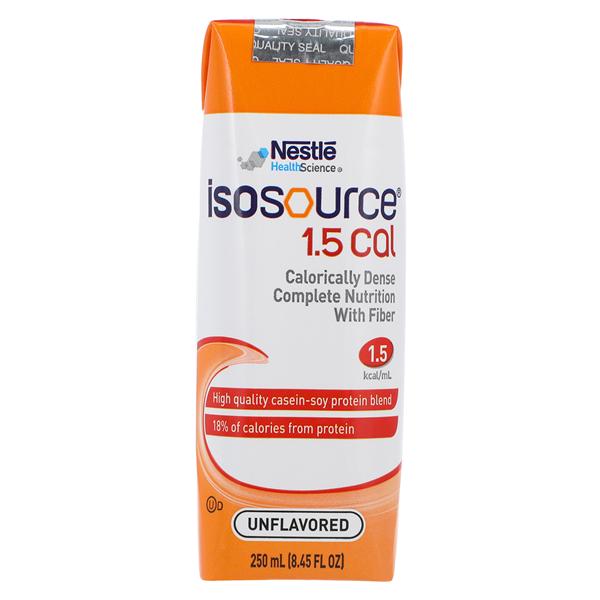 Nestle Healthcare Nutrition Isosource 1.5 Tube Feeding Formula 1.5 Calorie Unflavored 250mL Carton 24/Case - 18150000