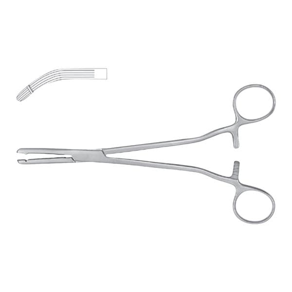 Miltex-Integra Miltex -Meister-Hand Heaney Forcep Curved 8-1/2" Stainless Steel Each MH30-1716