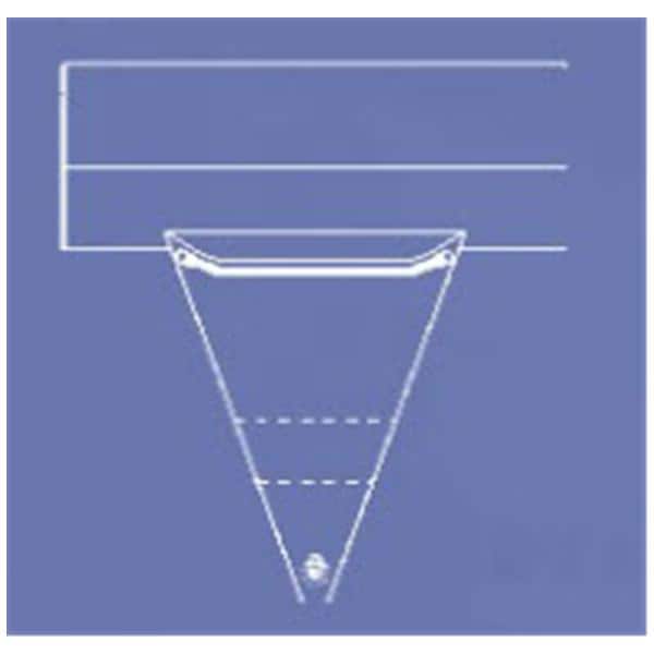 Microtek Inc -Drape Hysteroscopy Underbuttocks 39x34" Fenestrated Latex 25/Case 3120S