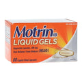 J&J Sales & Logistics Co Motrin NSAID Liquid Gel Capsules 200mg 80/Bottle, 24 BT/CA - 304098000