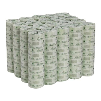 Georgia Pacific -Envision Toilet Tissue Embossed White 2 Ply Standard Individually Wrapped 80/Case 19880/01