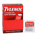 J&J Sales & Logistics Co Tylenol Pain Reliever/Fever Reducer Caplets 500mg Extra Strength Industrial Pack 50x2/Box, 36 BX/CA - 304491000
