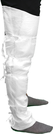DEROYAL SPECIAL SHAPED GAUZE LEG DRESSINGS (PACKAGING - 1 PACK, 25 PACK PER CASE) (CASE QTY - CASE OF 25)