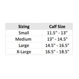 3D Flat Premium Calf Support
