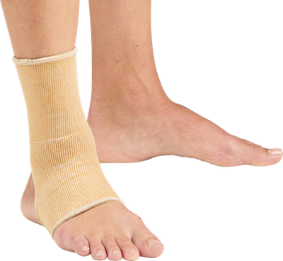 DEROYAL ELASTIC ANKLE SLEEVE (PACKAGING - EACH)