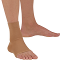 DEROYAL CLOSED HEEL ELASTIC ANKLE SLEEVE (PACKAGING - EACH)