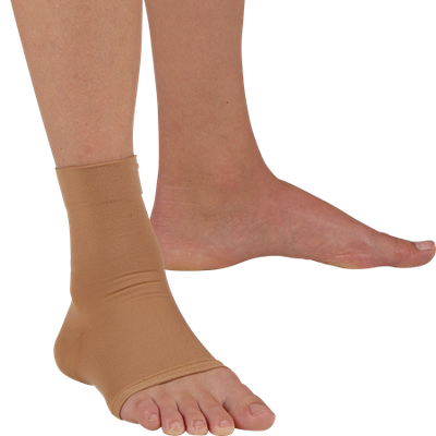 DEROYAL CLOSED HEEL ELASTIC ANKLE SLEEVE (PACKAGING - EACH)