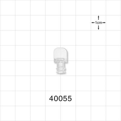 Female Cap For Male NRFit™, Non-Vented, Clear -  - 40055