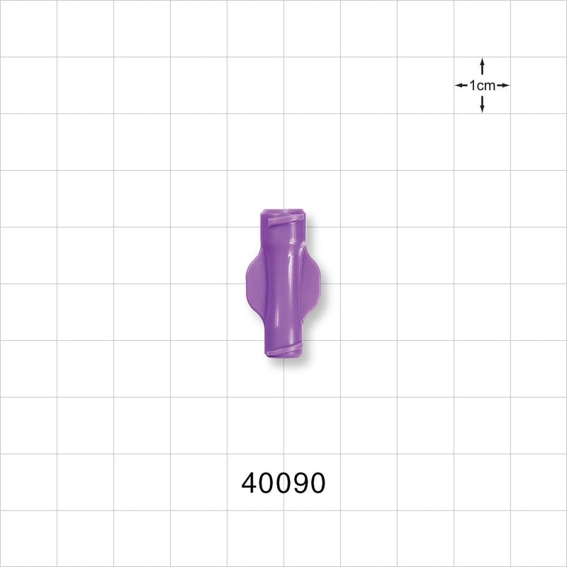 Female ENFit, Female Luer Lock Adapter, Purple -  - 40090