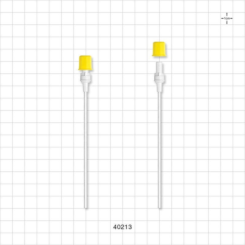 NRFit™ Filter Straw, Yellow Non-Vented Cap - 4 inch (101.6 mm); 5 micron - 40213