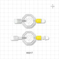Hydrophilic Filter, NRFit™ Female Inlet, NRFit™ Male Outlet, Non-Vented Caps - 0.2 micron - 40217