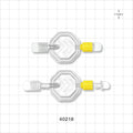 Hydrophilic Filter, NRFit™ Female Inlet, NRFit™ Male Outlet, Non-Vented Caps - 0.2 Micron - 40218