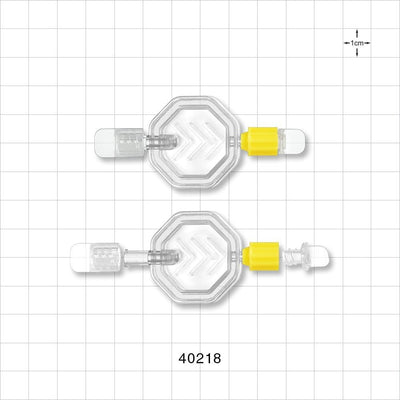 Hydrophilic Filter, NRFit™ Female Inlet, NRFit™ Male Outlet, Non-Vented Caps - 0.2 Micron - 40218