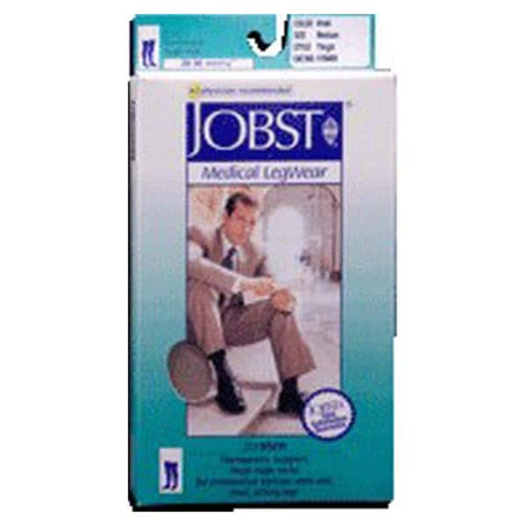 BSN Medical, Inc Jobst forMen Compression Socks Thigh High Medium Khaki - 115401